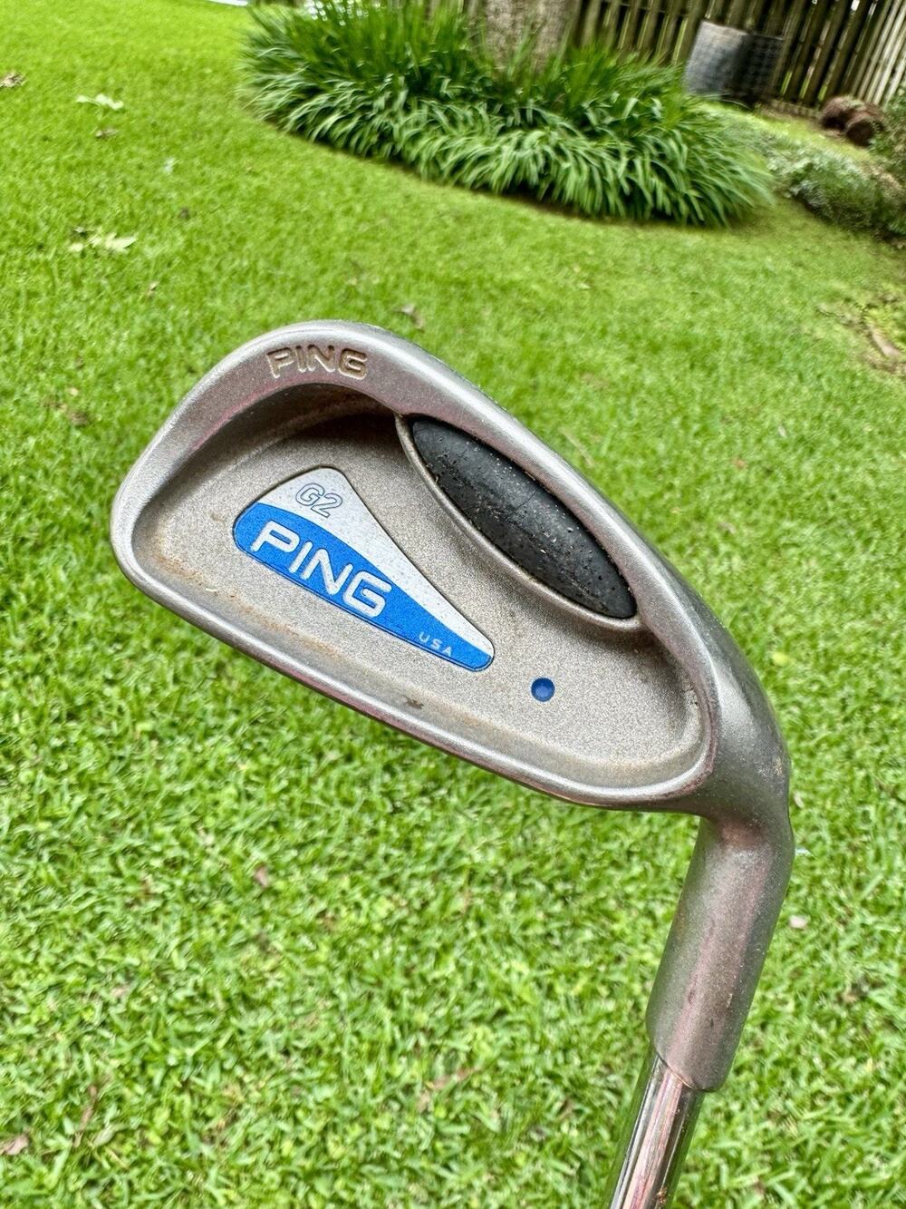 Ping G2 6 Iron Blue Dot Mens RH Steel Shaft Regular Flex Golf Club